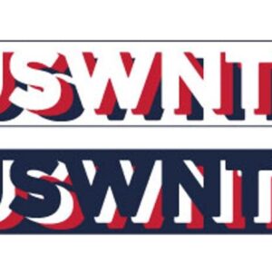 USWNT Groovy Graphic Scarf - Fan Winter Accessory