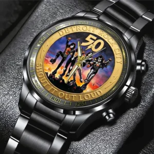 KISS Destroyer 50th Anniversary 2026 Watch KISS Merch Gift For Fans Of Classic Rock