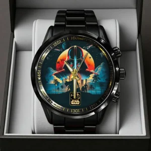 Star Wars 50Th Anniversary Watch Star Wars Science Fantasy Merch Fan Gift Ideas