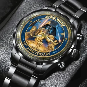 Star Wars 50Th Anniversary 1977 2027 Watch Star Wars Watch Best Gift For Film Lover