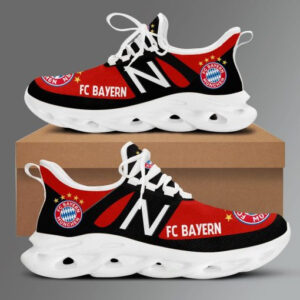 Bayern Munich 2026 Air Max Shoes & Air Cushion - Black and Red