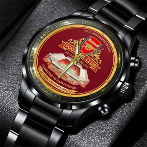 Arsenal 140 Years Anniversary Stainless Steel Watch