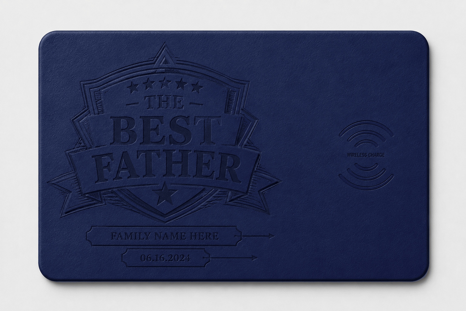 Custom Wireless Charging Desk Mat The Best Father Father’s Day Meaningful Gift 1 Custom Wireless Charging Desk Mat The Best Father Father’s Day Meaningful Gift