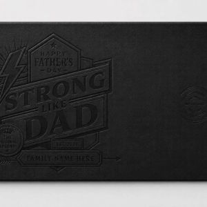 Custom Wireless Charging Desk Mat Strong Like Dad Father’s Day Meaningful Gift