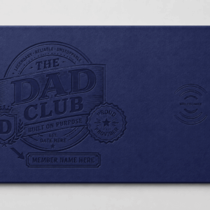Custom Wireless Charging Desk Mat The Dad Club Built On Purpose Father’s Day Meaningful Gift