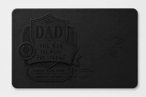 Custom Wireless Charging Desk Mat Dad The Man The Myth The Legend Father’s Day Meaningful Gift