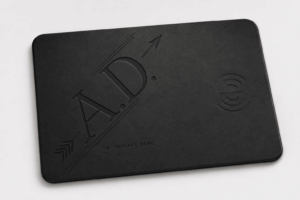 Custom Wireless Charging Desk Mat Custom Initials Father’s Day Meaningful Gift