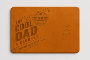 Custom Wireless Charging Desk Mat The Cool Dad Club Father’s Day Meaningful Gift