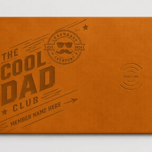 Custom Wireless Charging Desk Mat The Cool Dad Club Father’s Day Meaningful Gift