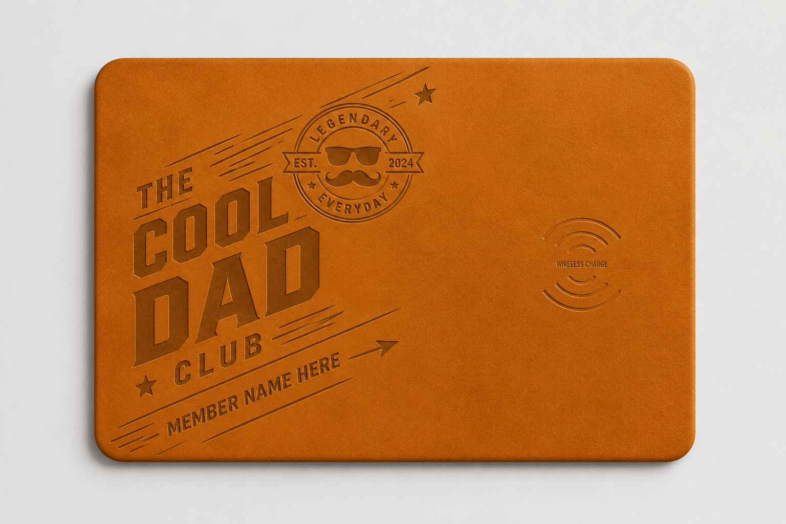 Custom Wireless Charging Desk Mat The Cool Dad Club Father’s Day Meaningful Gift 1 Custom Wireless Charging Desk Mat The Cool Dad Club Father’s Day Meaningful Gift