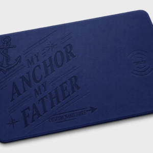 Custom Wireless Charging Desk Mat My Anchor My Father Father’s Day Meaningful Gift