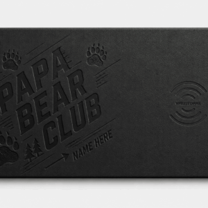 Custom Wireless Charging Desk Mat Papa Bear Club Father’s Day Meaningful Gift