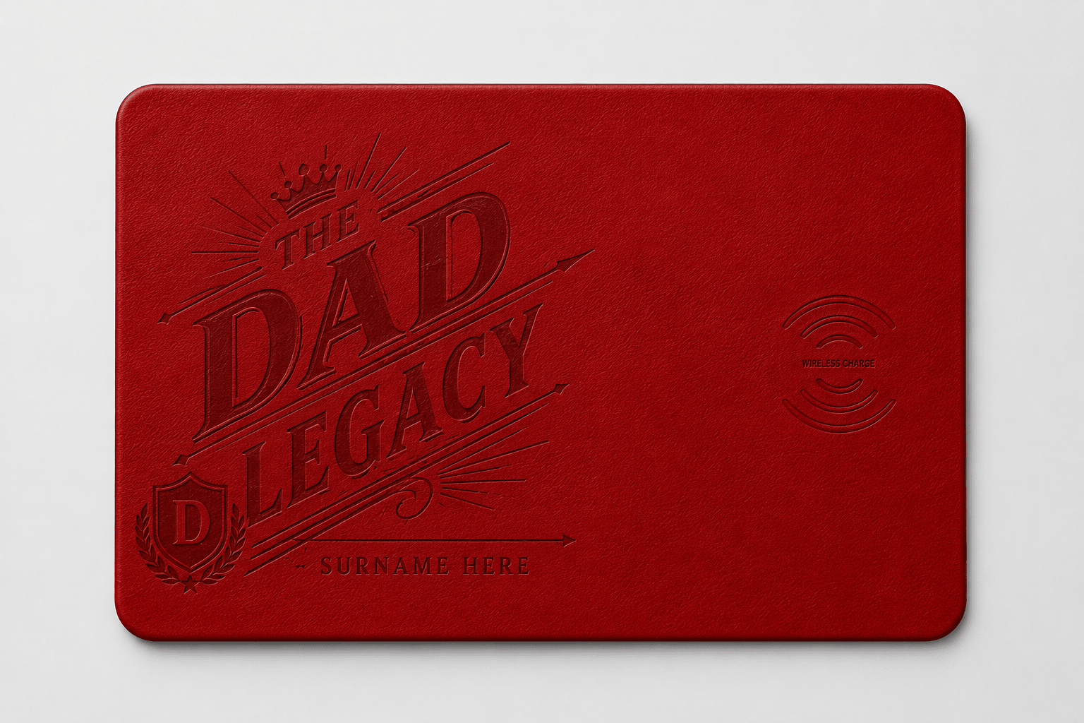 Custom Wireless Charging Desk Mat The Dad Legacy Father’s Day Meaningful Gift 1 Custom Wireless Charging Desk Mat The Dad Legacy Father’s Day Meaningful Gift