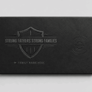 Custom Wireless Charging Desk Mat Strong Fathers Strong Families Father’s Day Meaningful Gift