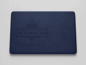 Custom Wireless Charging Desk Mat The Family King Father’s Day Meaningful Gift