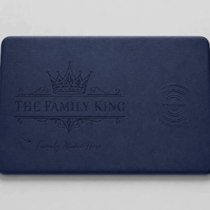 Custom Wireless Charging Desk Mat The Family King Father’s Day Meaningful Gift