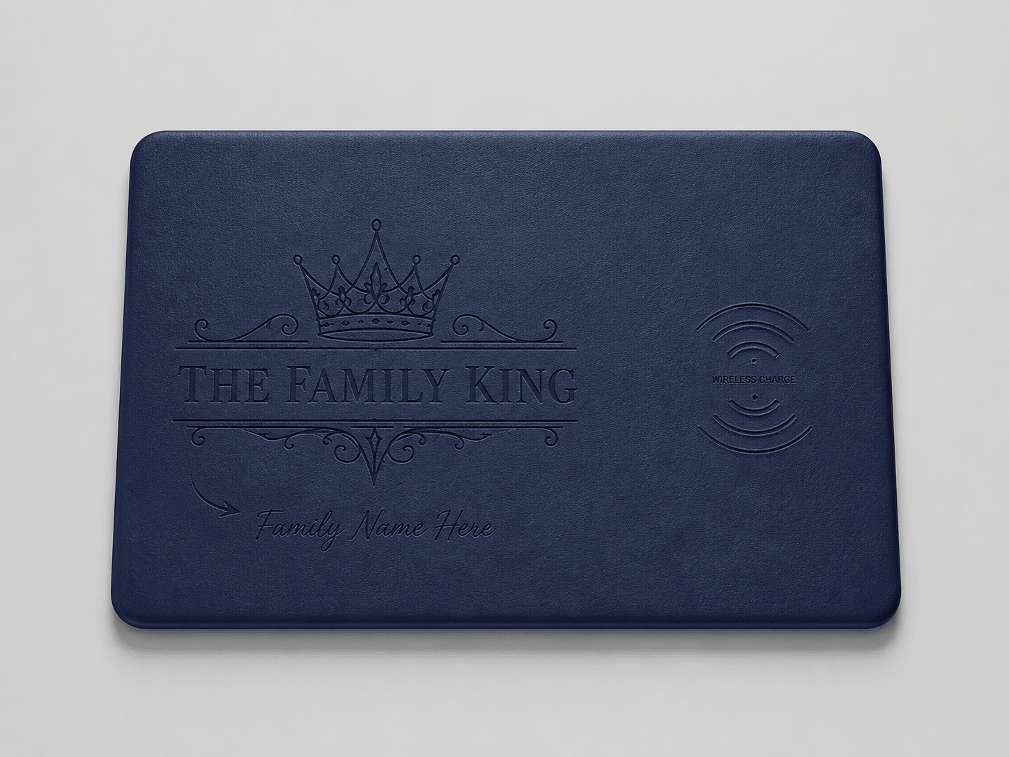 Custom Wireless Charging Desk Mat The Family King Father’s Day Meaningful Gift 1 Custom Wireless Charging Desk Mat The Family King Father’s Day Meaningful Gift