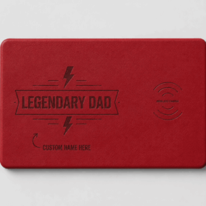 Custom Wireless Charging Desk Mat Legendary Dad Father’s Day Meaningful Gift