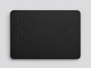 Custom Wireless Charging Desk Mat Dad Initials Father’s Day Meaningful Gift