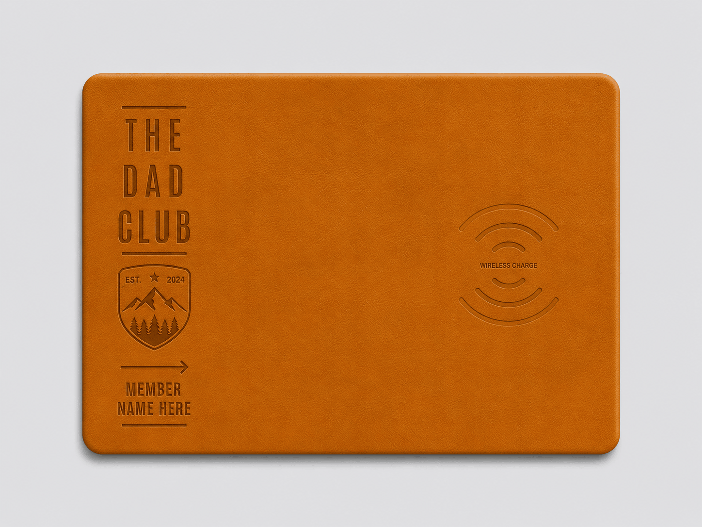 Custom Wireless Charging Desk Mat The Dad Club Father’s Day Meaningful Gift 1 Custom Wireless Charging Desk Mat The Dad Club Father’s Day Meaningful Gift