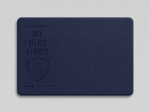 Custom Wireless Charging Desk Mat My Hero Always Father’s Day Meaningful Gift