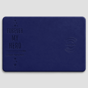 Custom Wireless Charging Desk Mat Forever My Hero Father’s Day Meaningful Gift