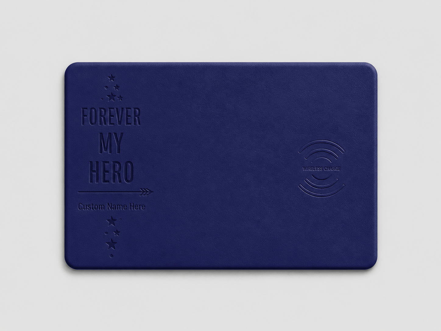 Custom Wireless Charging Desk Mat Forever My Hero Father’s Day Meaningful Gift 1 Custom Wireless Charging Desk Mat Forever My Hero Father’s Day Meaningful Gift