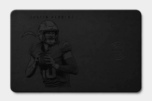 Justin Herbert Los Angeles Chargers Mouse Pad  NFL Quarterback Fan Desk Mat