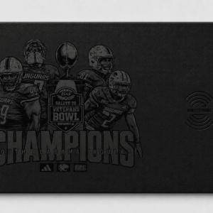South Alabama Jaguars Veterans Bowl Champions Mouse Pad  College Football Fan Desk Mat