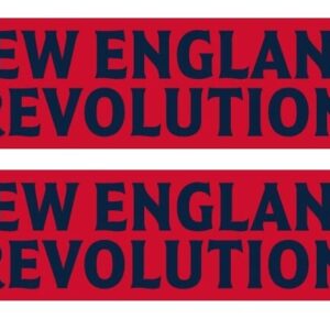 New England Revolution Primary Graphic Scarf - Soccer Fan Winter Accessory
