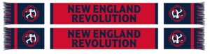 New England Revolution Primary Graphic Scarf - Soccer Fan Winter Accessory