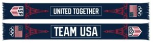 Team USA Tower Graphic Scarf - Sports Fan Winter Accessory