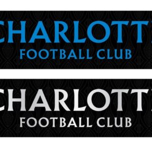 Charlotte FC Jersey Hook Graphic Scarf - Soccer Fan Winter Accessory