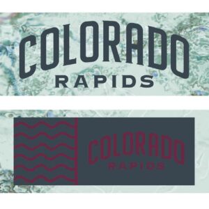 Colorado Rapids Jersey Hook Graphic Scarf - Soccer Fan Winter Accessory