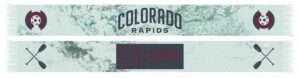 Colorado Rapids Jersey Hook Graphic Scarf - Soccer Fan Winter Accessory