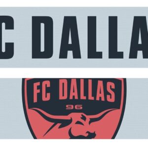 FC Dallas Jersey Hook Graphic Scarf - Soccer Fan Winter Accessory