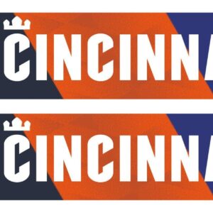 FC Cincinnati Jersey Hook Graphic Scarf - Soccer Fan Winter Accessory