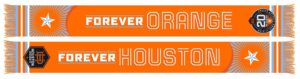 Houston Dynamo Jersey Hook Graphic Scarf - Fan Winter Accessory