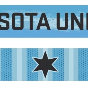 Minnesota United Jersey Hook Graphic Scarf - Soccer Fan Winter Accessory