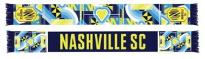 Nashville SC Jersey Hook Graphic Scarf - Soccer Fan Winter Accessory