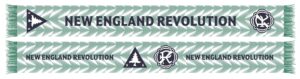 New England Revolution Jersey Hook Graphic Scarf - Soccer Fan Winter Accessory