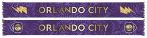 Orlando City Jersey Hook Graphic Scarf - Fan Winter Accessory