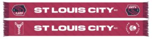 St. Louis City Jersey Hook Graphic Scarf - Fan Winter Accessory
