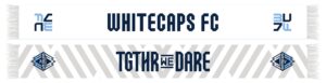 Vancouver Whitecaps Jersey Hook Graphic Scarf - Fan Winter Accessory