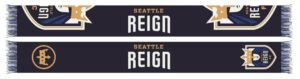 Seattle Reign Queen Graphic Scarf - Fan Winter Accessory