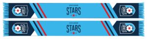 Chicago Red Stars Hyper Graphic Scarf - Fan Winter Accessory