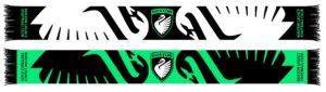 NWSL Boston Legacy Swans Graphic Scarf - Fan Winter Accessory