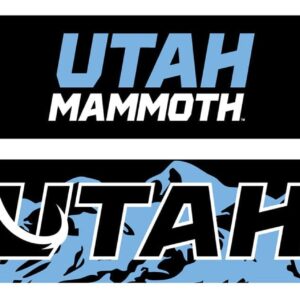 National Hockey League Utah Mammoth Mountain Graphic Scarf - Hockey Fan Winter Accessory