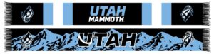 National Hockey League Utah Mammoth Mountain Graphic Scarf - Hockey Fan Winter Accessory