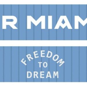 Inter Miami CF 3rd Kit Jersey Hook Graphic Scarf - Soccer Fan Winter Accessory
